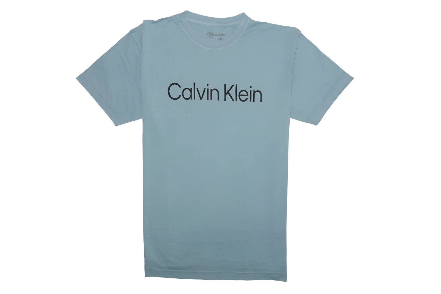CALVIN KLEIN Ethereal Mint Tailored Fit Short Sleeve T-Shirt