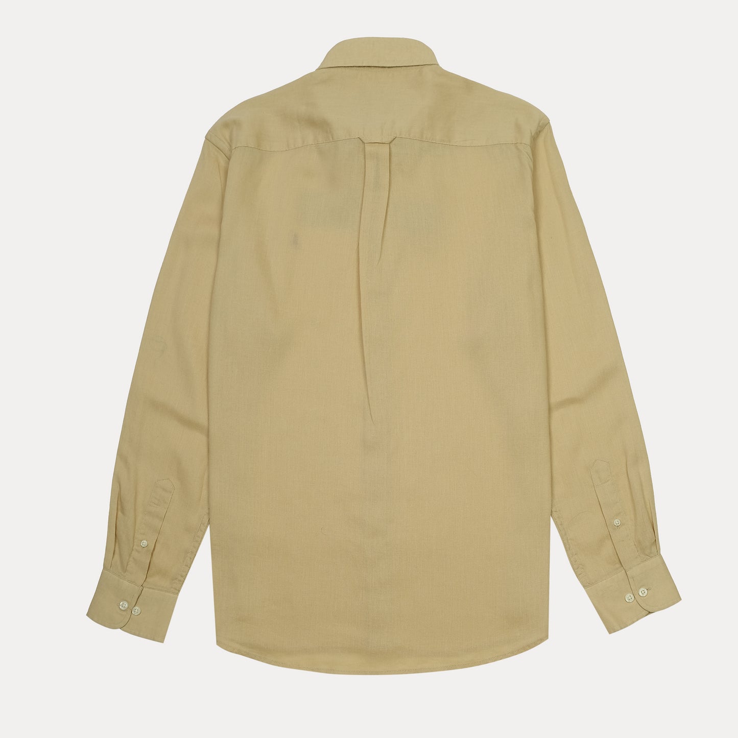 POLO RALPH LAUREN Honeyed Wheat Classic Relaxed Fit Long Sleeve Button-Up Shirt