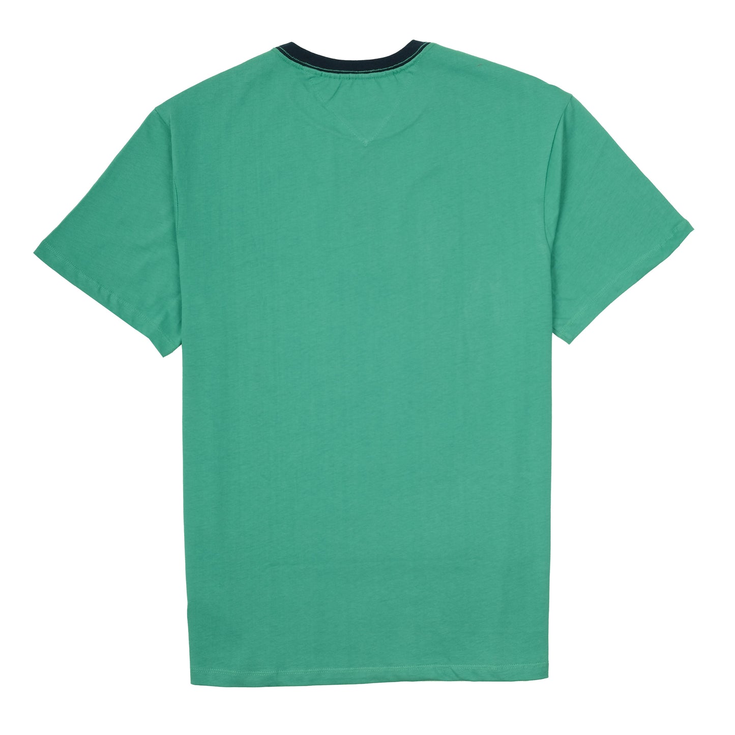 Tommy Hilfiger Green Graphic Printed Round Neck T-shirt