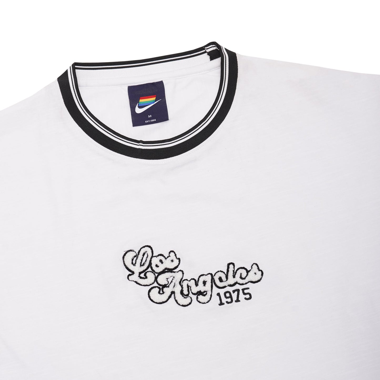 NIKE Los Angeles 1975 White Retro Graphic T-Shirt