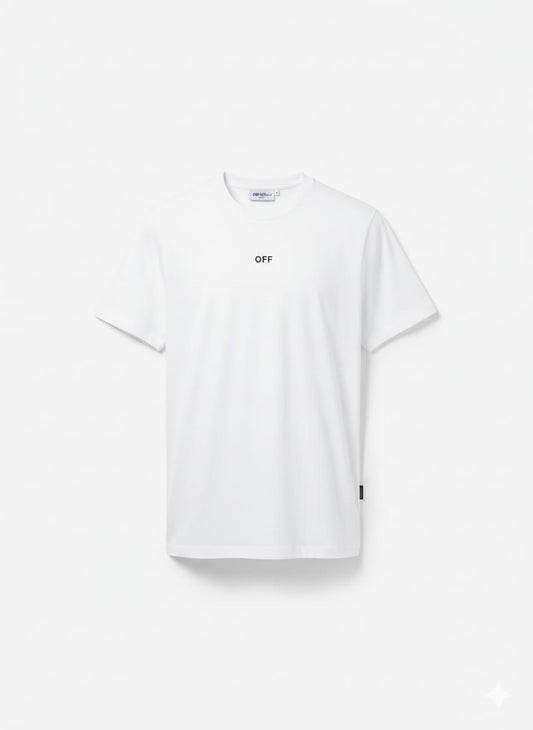 OFF-WHITE™ Ethereal Pearl Relaxed Fit Short Sleeve T-Shirt