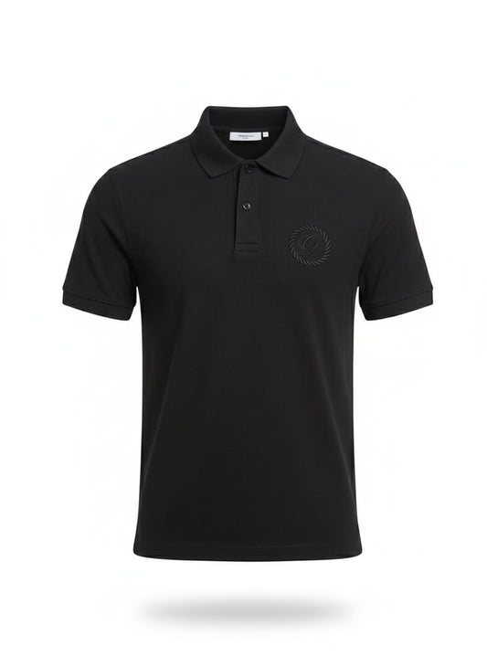 GANT Obsidian Velvet Tailored Fit Short Sleeve Piqué Polo Shirt