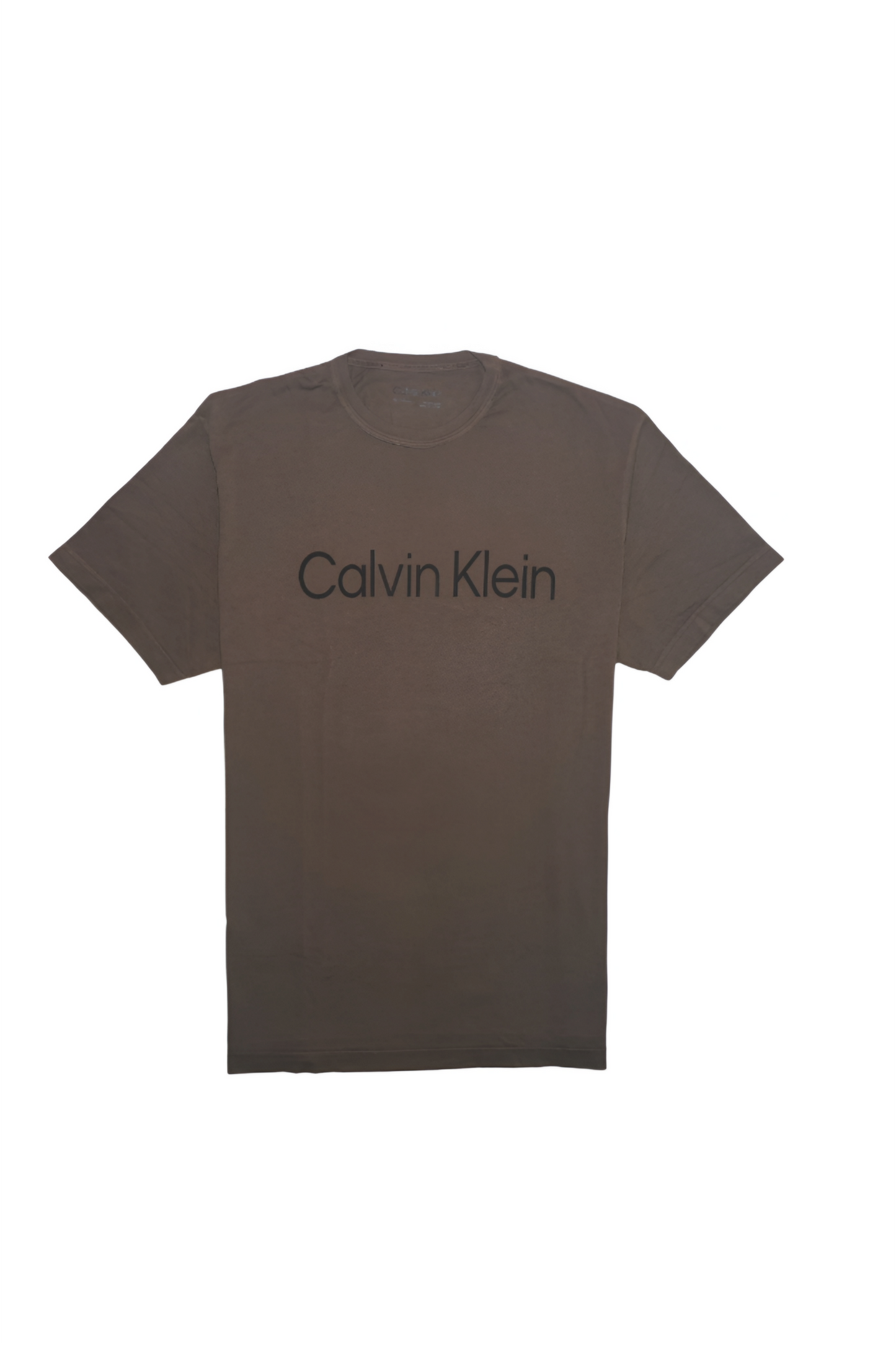 CALVIN KLEIN Emberwood Charcoal Essential Fit Short Sleeve Tee