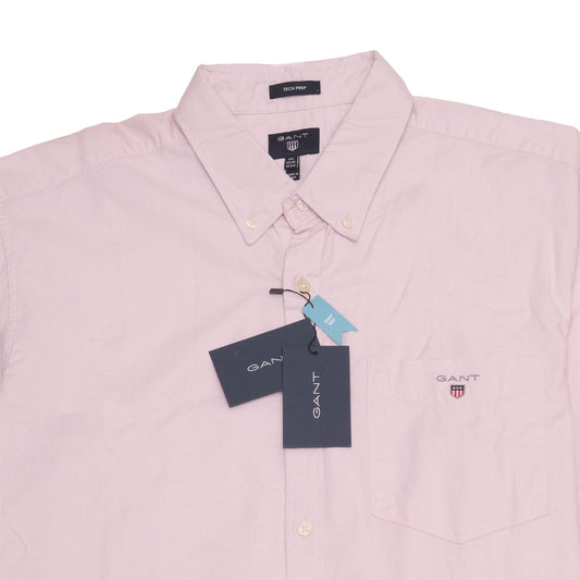 GANT Light Pink Classic Fit Button-Down Shirt