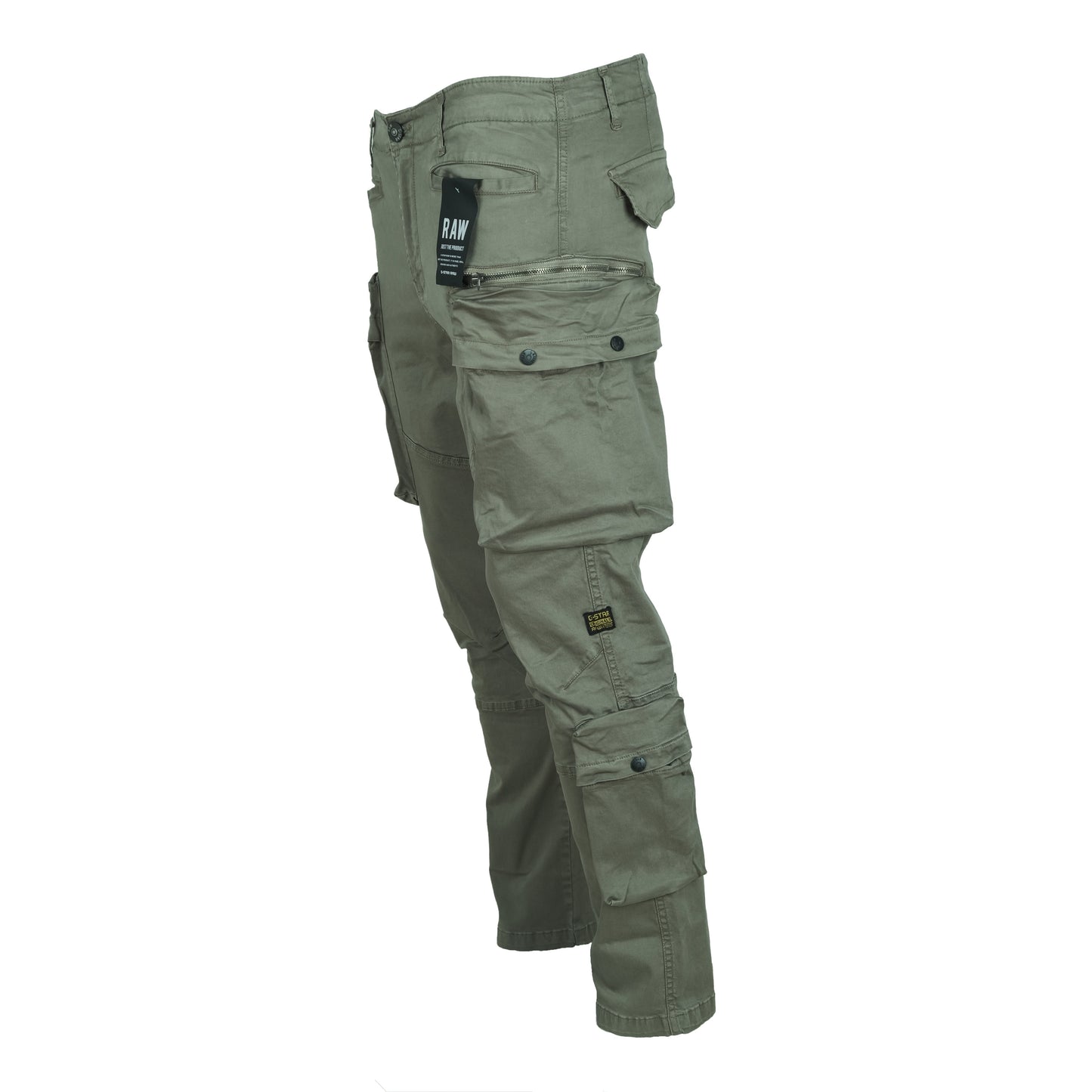 G-STAR RAW Military Green Premium Ospak Slim Cargo Pants