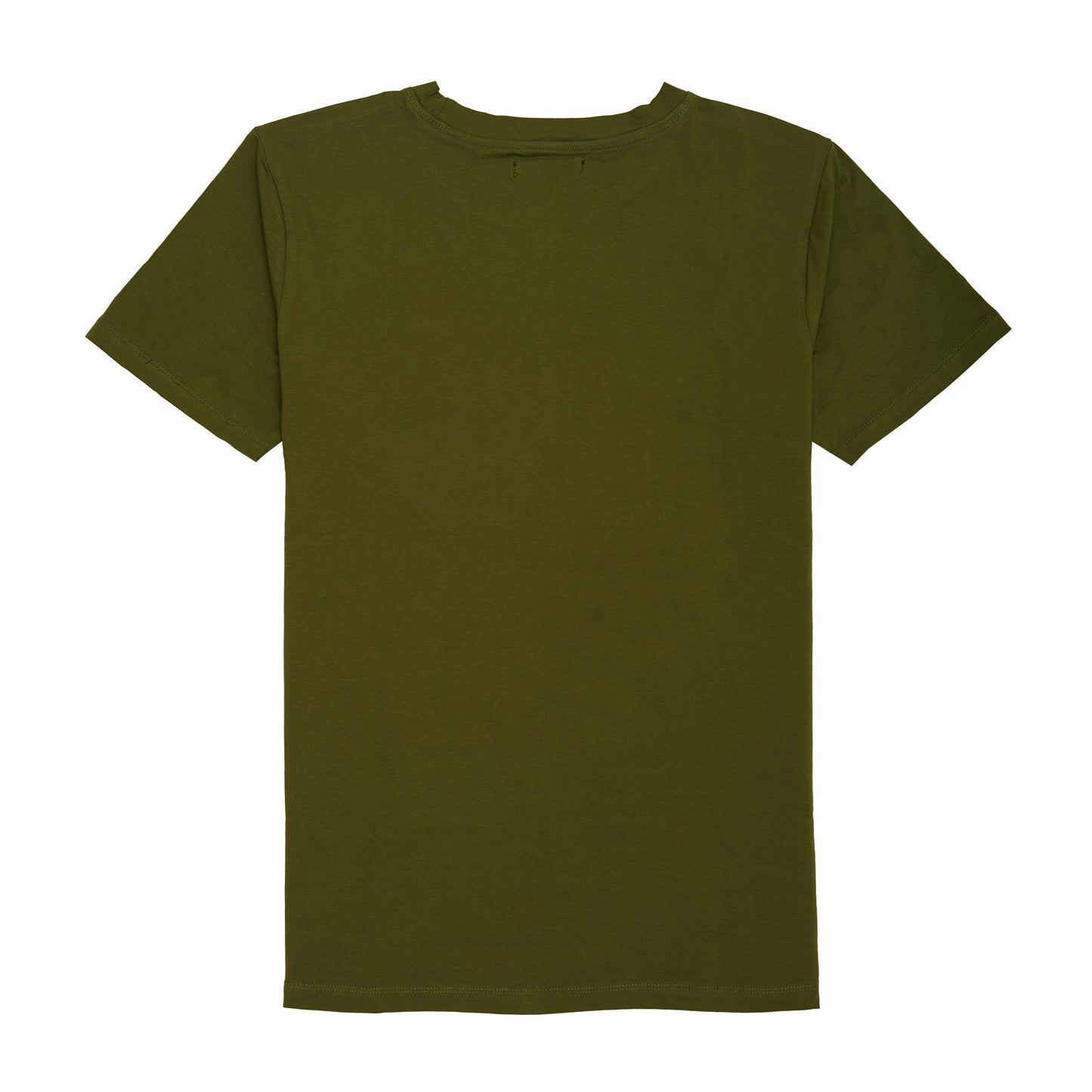 BALMAIN Olive Green Logo Print Classic T-Shirt