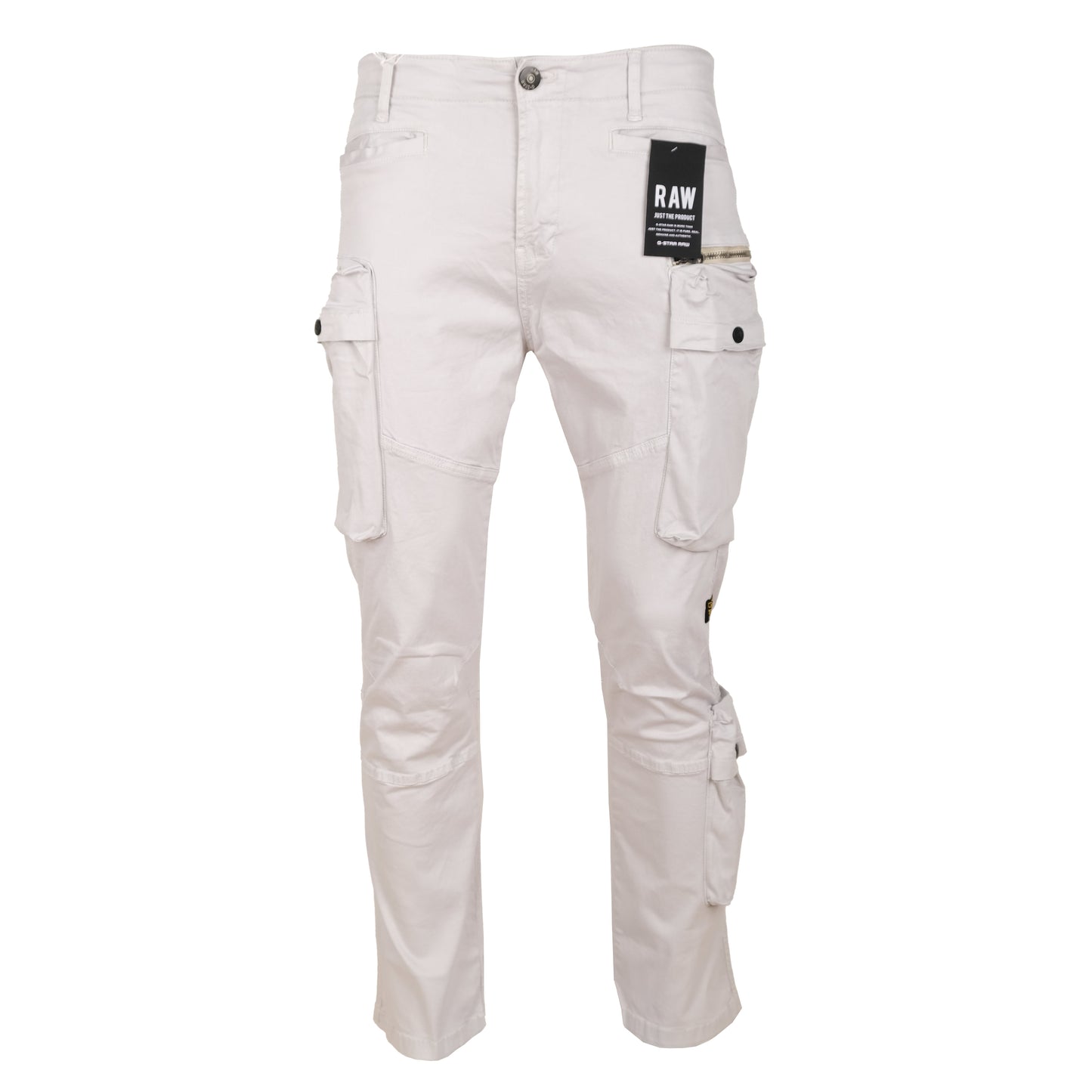 G-STAR RAW Off White Premium Tapered Cargo Pants
