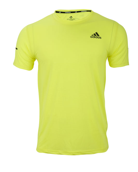 ADIDAS Solar Yellow Essentials Performance Short Sleeve T-shirt