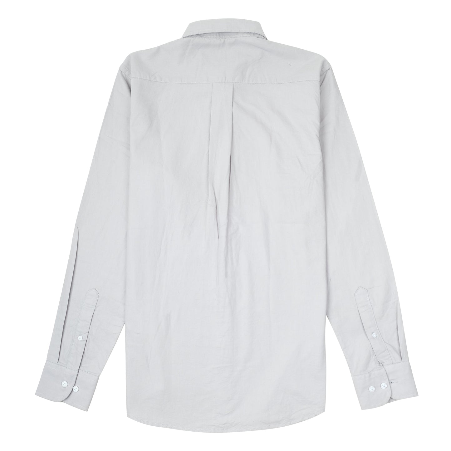 GANT Light Grey Oxford Button-Down Long Sleeve Shirt