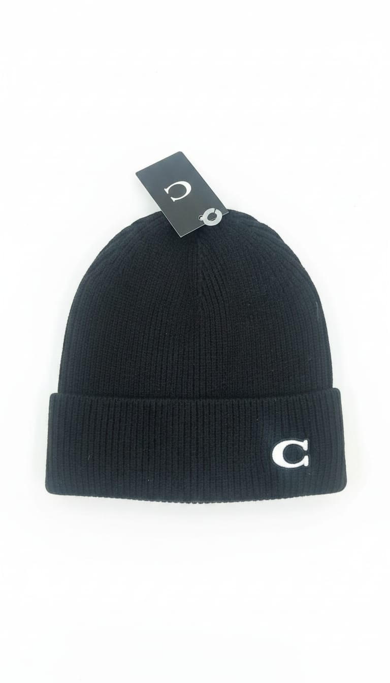 Coach Classic Ribbed Knit Beanie