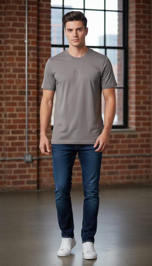 ADIDAS Slate Mist Modern Fit Short Sleeve T-Shirt