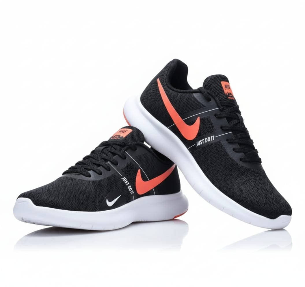 NIKE Radiant Coral Dynamic Fit Flex Experience Run 10 Sneakers