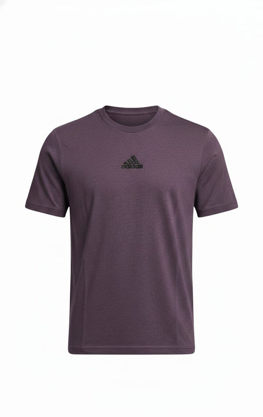 ADIDAS Mystic Amethyst Athletic Fit Short Sleeve Performance Tee