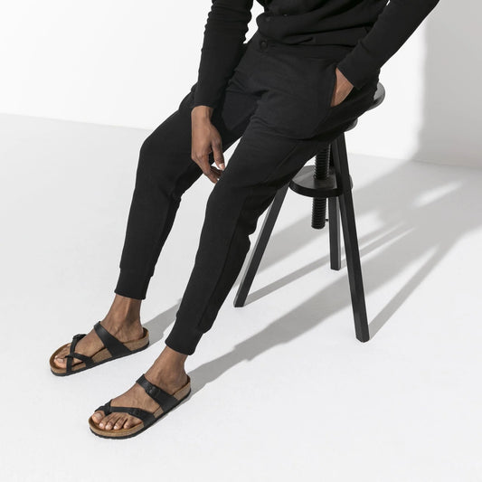 BIRKENSTOCK Twilight Charcoal Luxe Soft Footbed Sandals