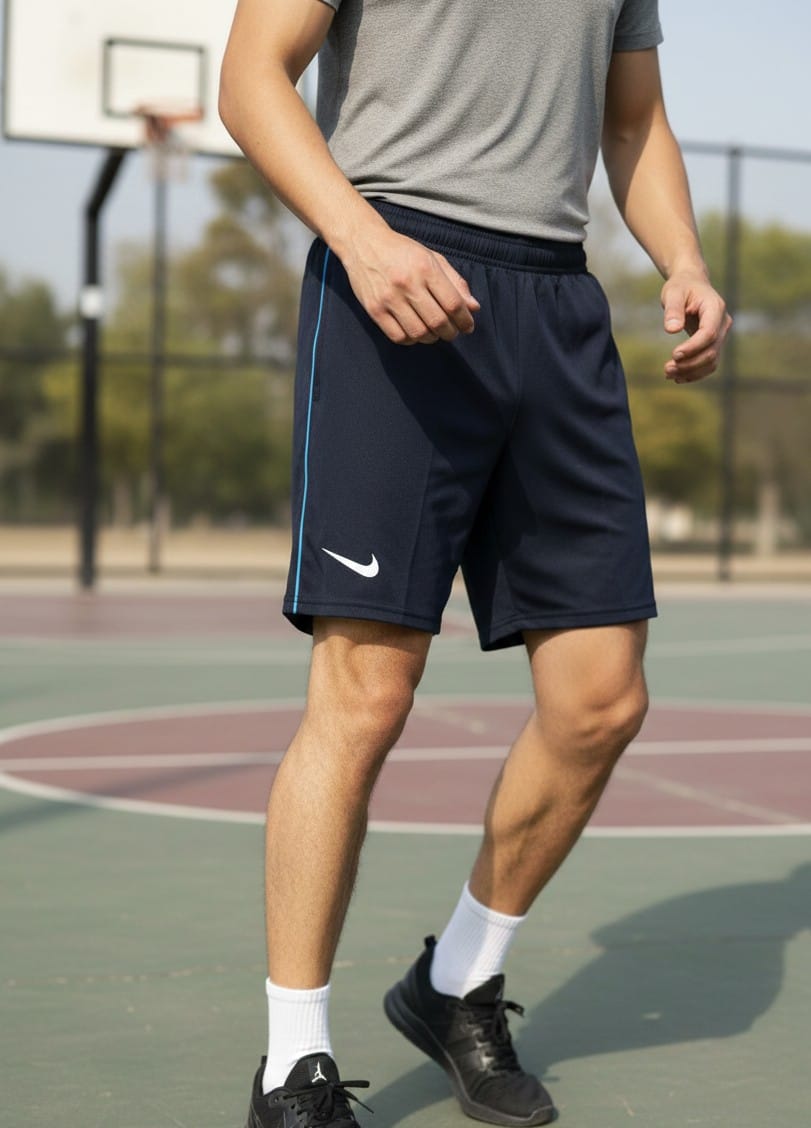 Nike Men's Dri-FIT Basketball Shorts with Side Stripe