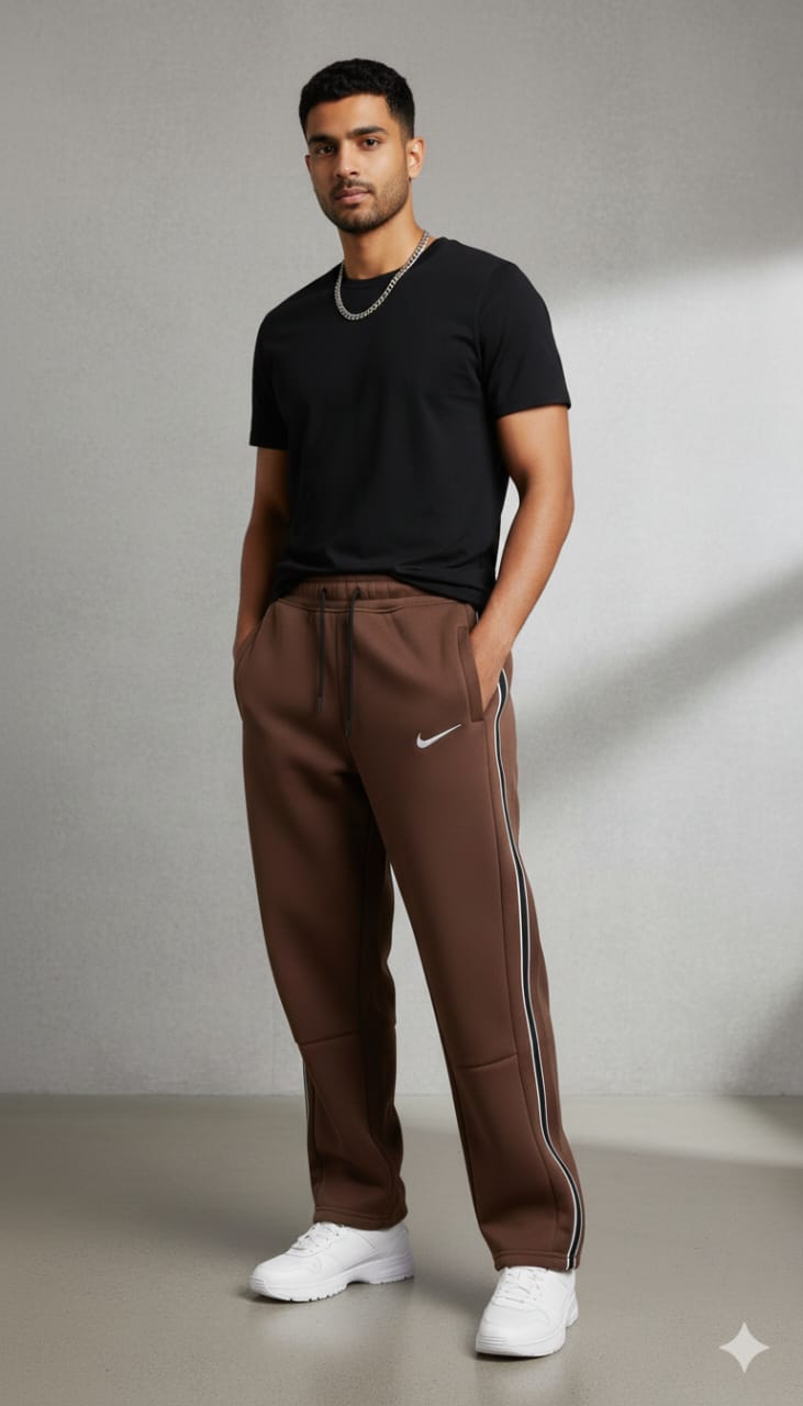 Nike Men's Essential Track Pants with Side Stripes