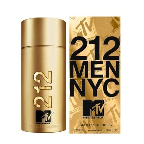 MTV Radiant Amber 212 Men NYC Eau de Toilette - 100ml