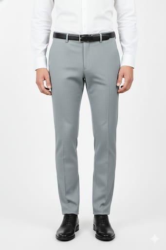 Calvin Klein Modern Fit Grey Dress Pants