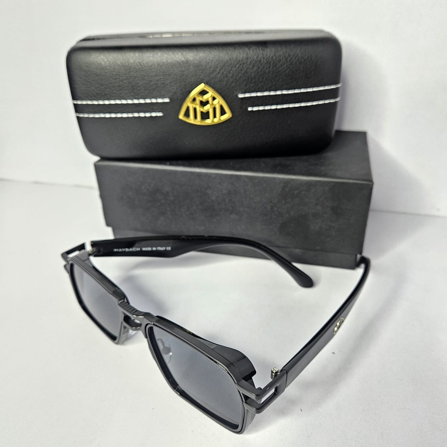 Maybach Enchanted Onyx Luxe Frame Sunglasses with Signature Case