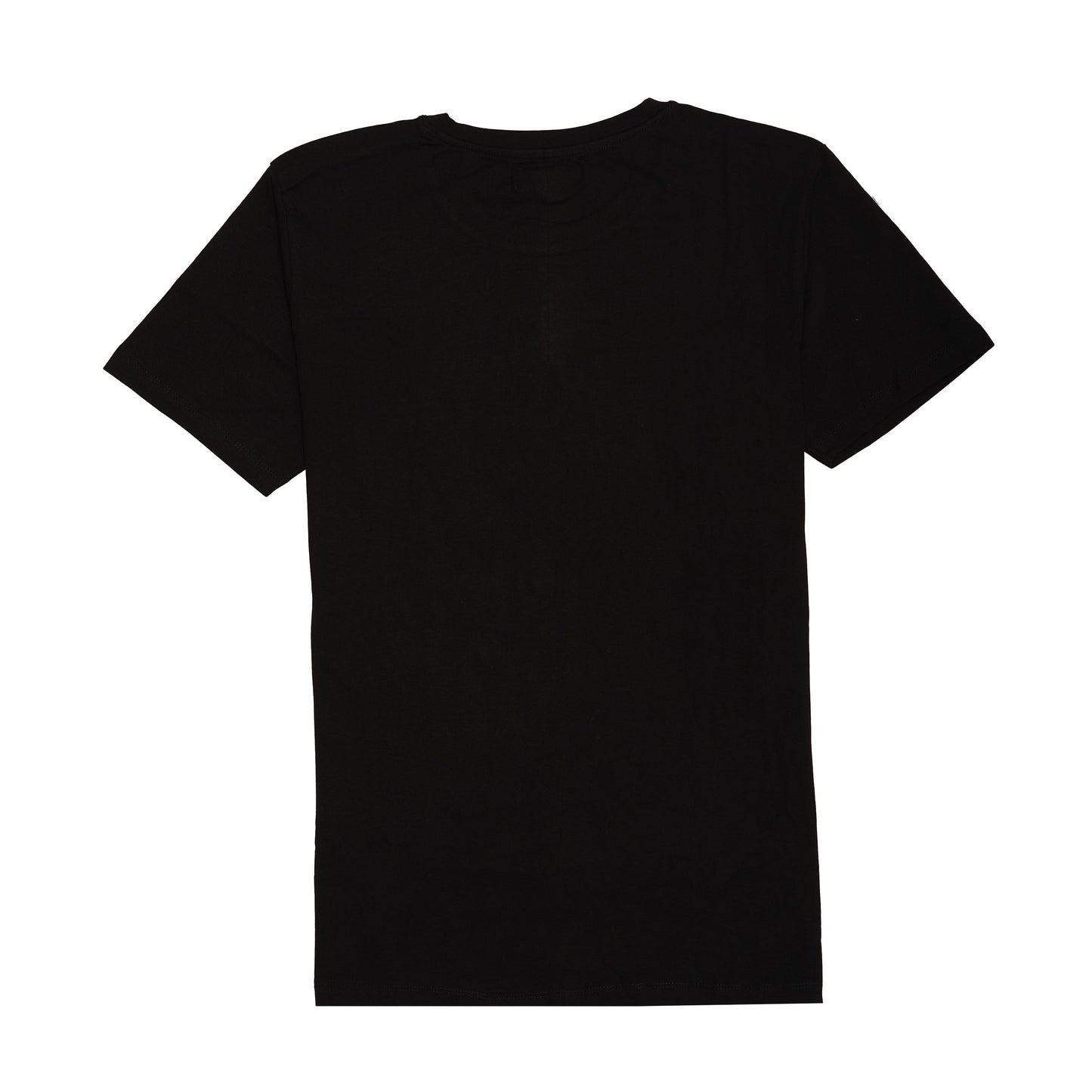 BALMAIN Black Graphic Hand Print Cotton T-Shirt