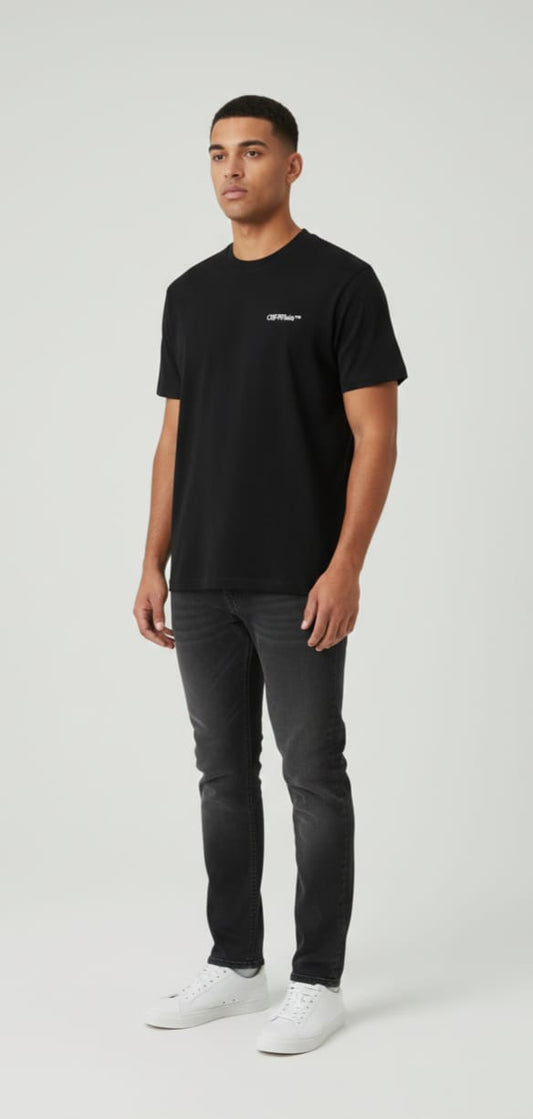 OFF-WHITE™ Dusk Onyx Classic Fit Short Sleeve T-Shirt
