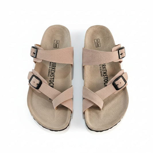 BIRKENSTOCK Blushing Blossom Luxe Soft Footbed Sandals