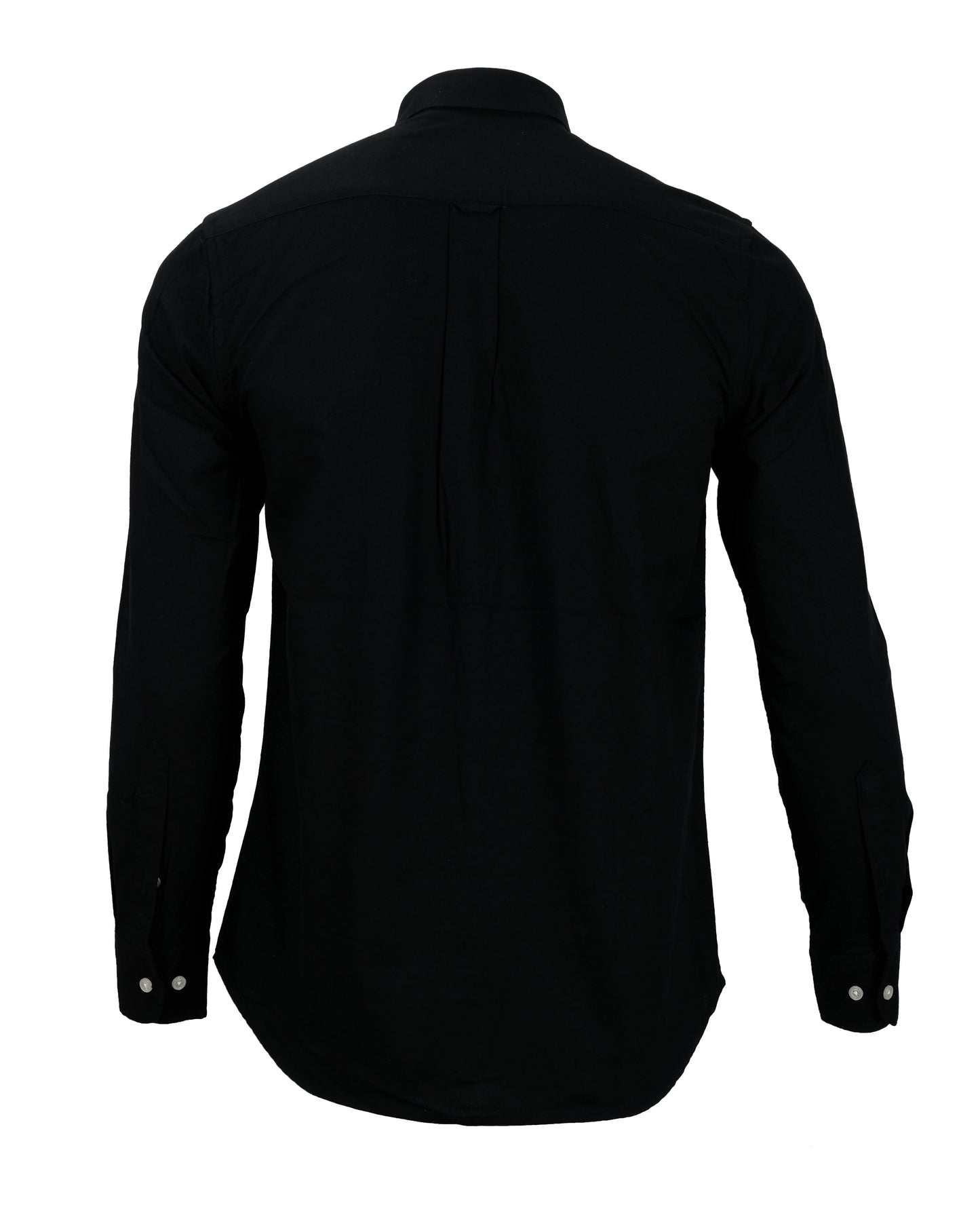 SUPERDRY Black Classic Oxford Button Down Long Sleeve Shirt