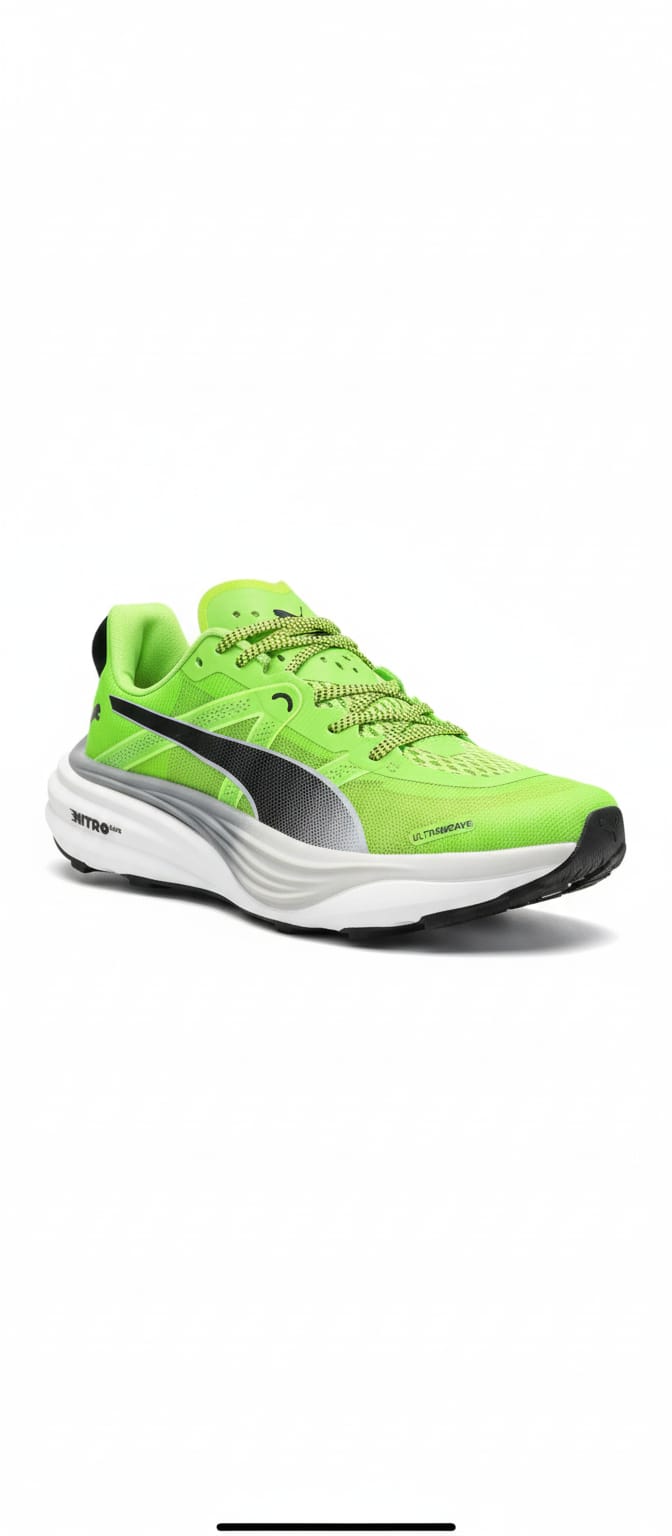 Puma Velocity Nitro Running Shoes - Neon Green