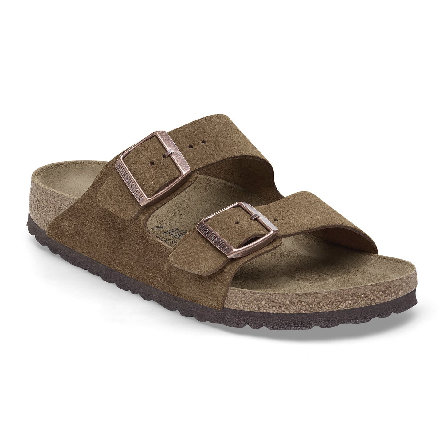 BIRKENSTOCK Mystic Olive Effortless Fit Arizona Slip-On Sandals