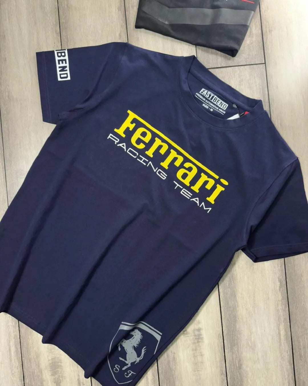 PUMA Navy Ferrari Racing Team Heritage Graphic T-shirt