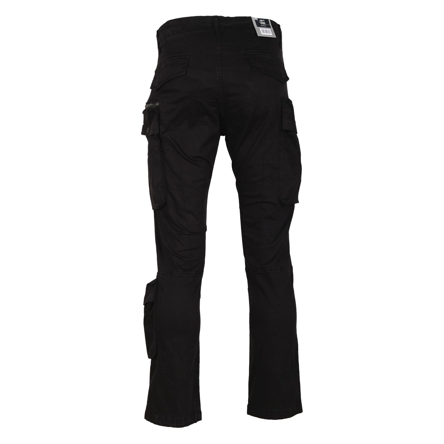 G-STAR RAW Black 3D Tapered Multi-Pocket Cargo Pants