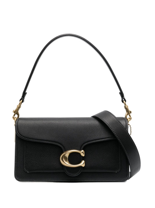 COACH Starlit Onyx Elegant Luxe Leather Crossbody Bag