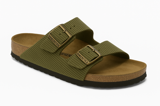 BIRKENSTOCK Enchanted Fern Classic Fit Double Buckle Slide Sandals