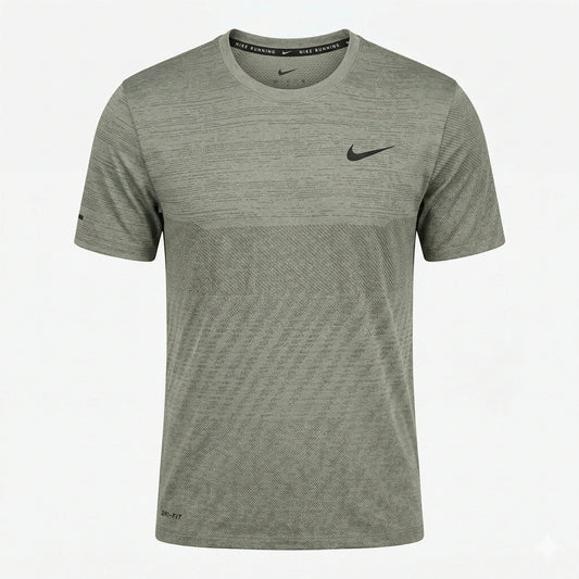 NIKE Lush Fern Slim Fit Short Sleeve Dri-FIT Training T-Shirt
