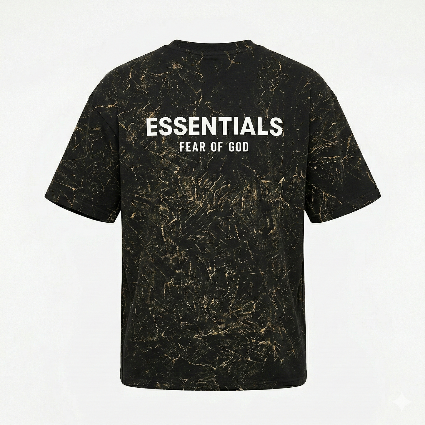 ESSENTIALS Bold Obsidian Drop Shoulder Short Sleeve T-Shirt
