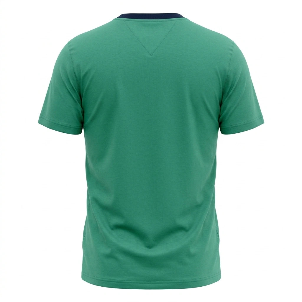 TOMMY HILFIGER Emerald Wave Classic Fit Graphic Crewneck Tee
