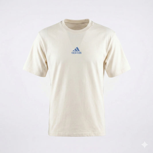 ADIDAS Moonbeam Cream Relaxed Fit Short Sleeve Tee