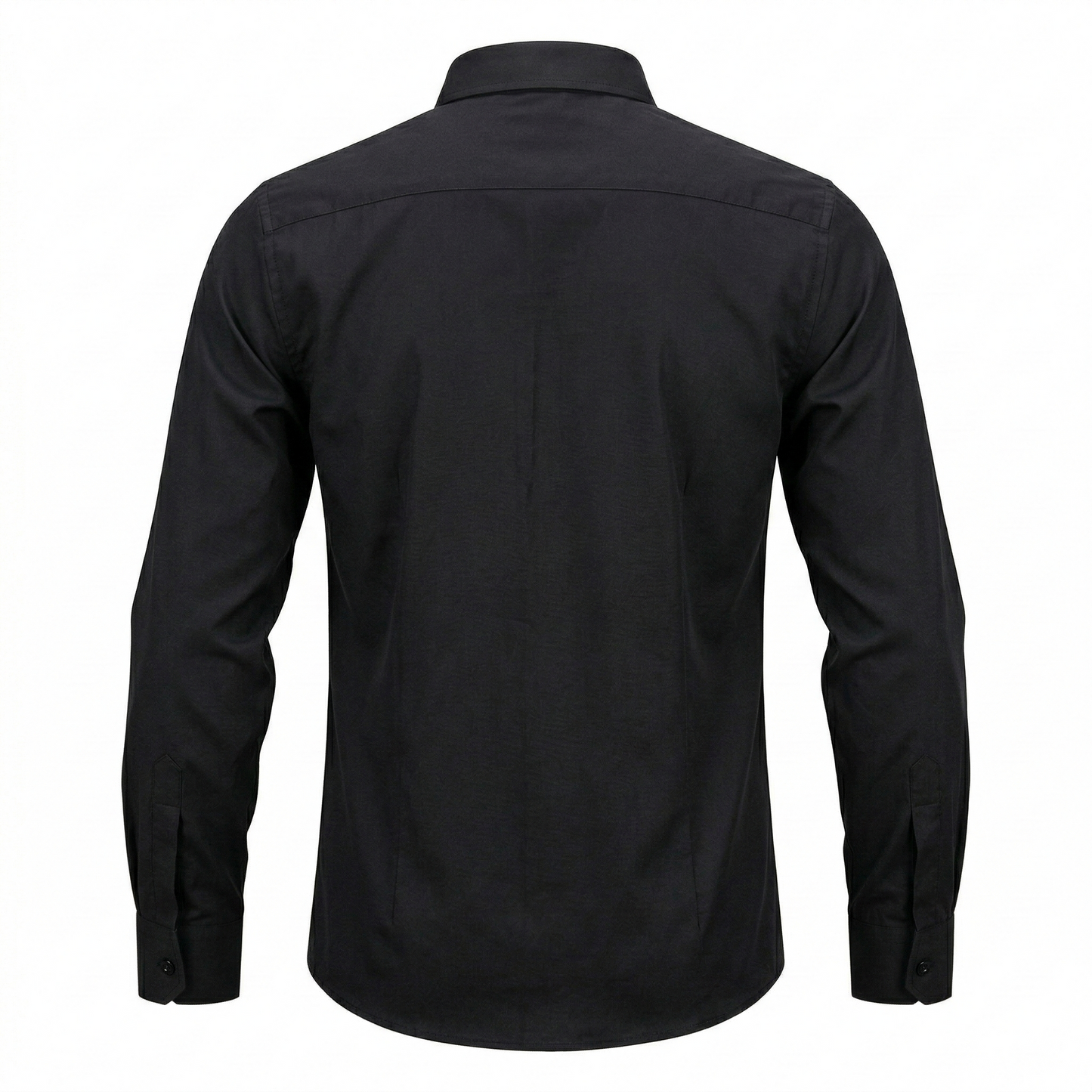 CHROME HEARTS Midnight Velvet Slim Fit Long Sleeve Satin Party Shirt