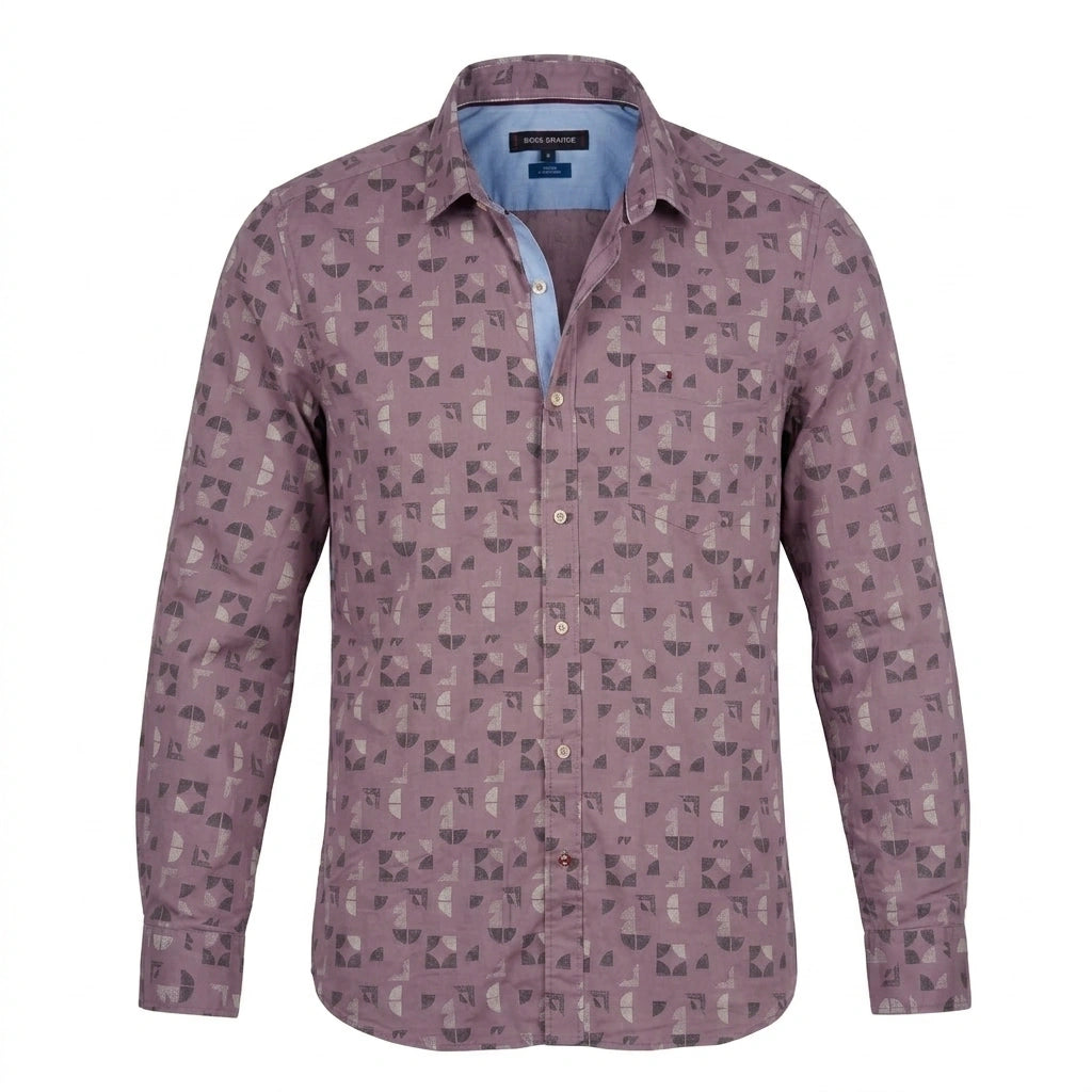 Tommy Hilfiger Aurelian Haze Classic Fit Long Sleeve Shirt