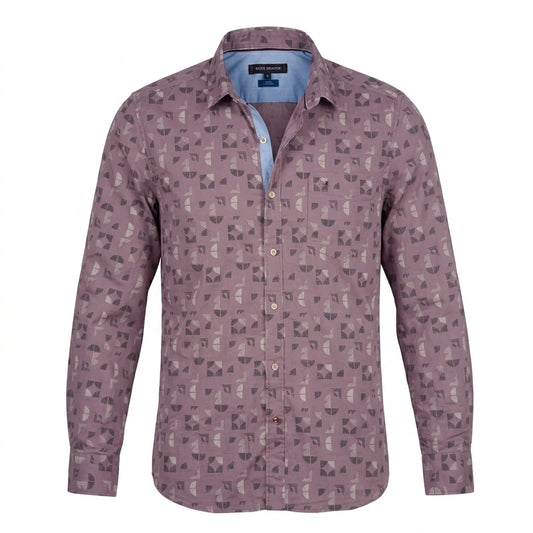 Tommy Hilfiger Aurelian Haze Classic Fit Long Sleeve Shirt