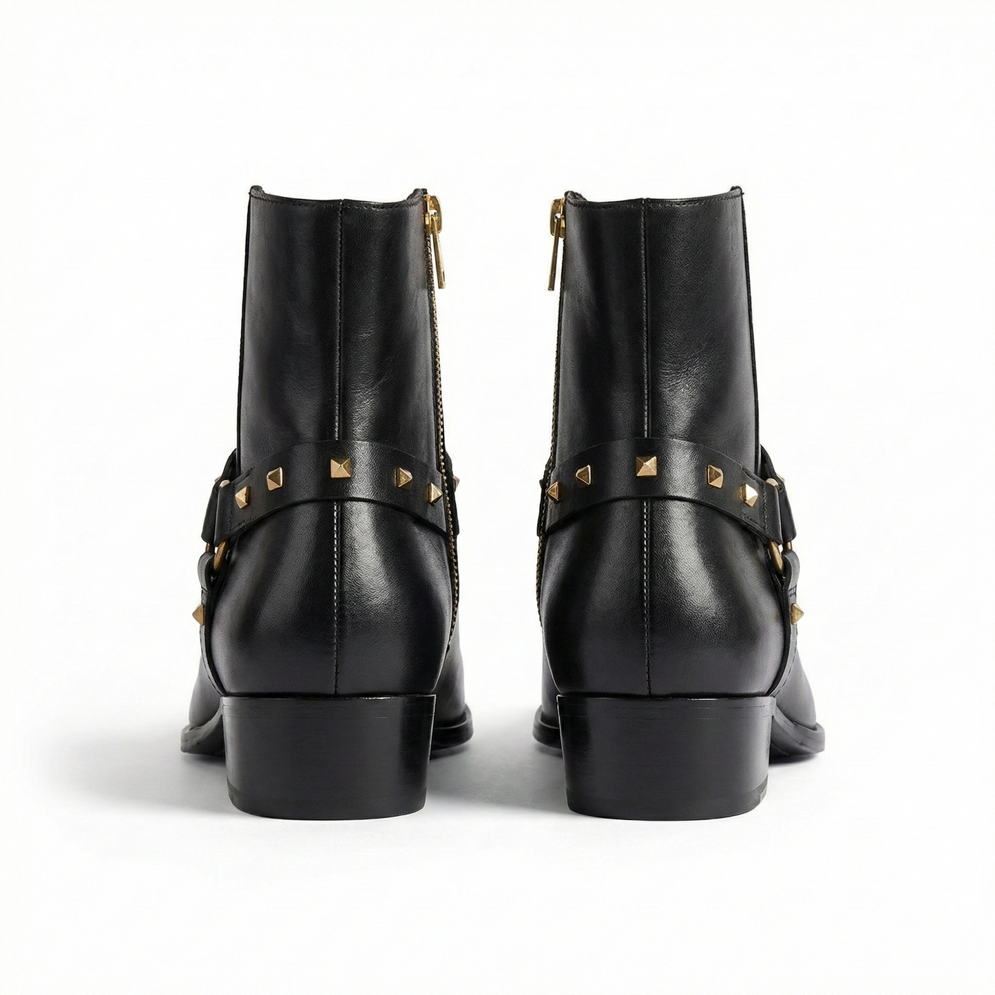 TED BAKER Shadowed Ruby Luxe Leather Ankle Boots