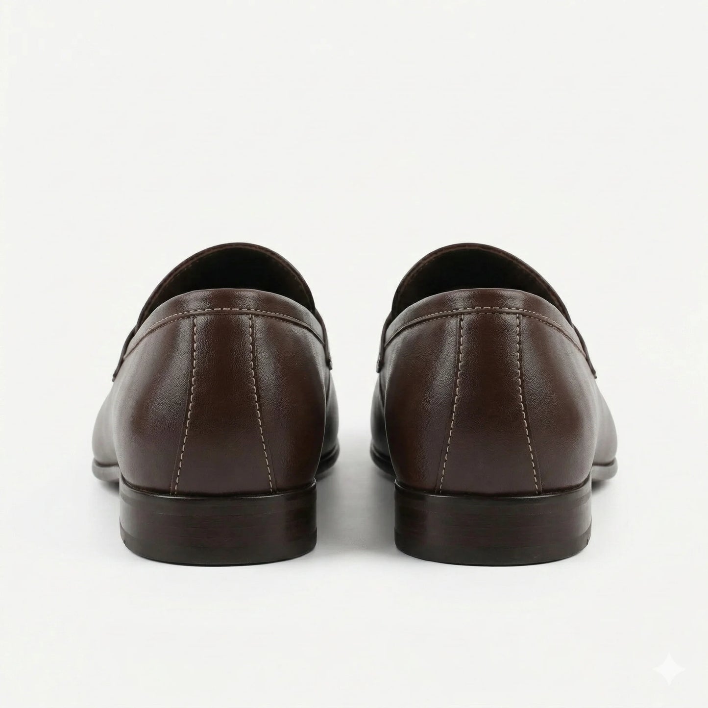 ROSSO BRUNELLO Rustic Cocoa Luxe Leather Loafers