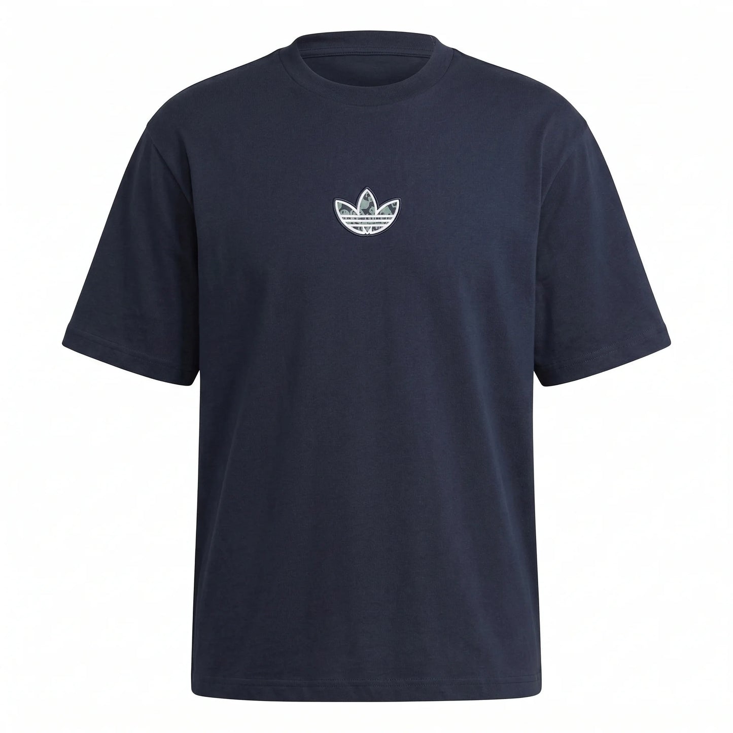 ADIDAS Oceanic Sapphire Relaxed Fit Short Sleeve Cotton T-Shirt