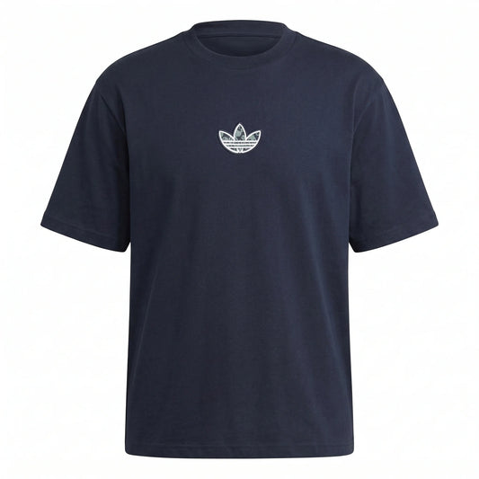 ADIDAS Oceanic Sapphire Relaxed Fit Short Sleeve Cotton T-Shirt