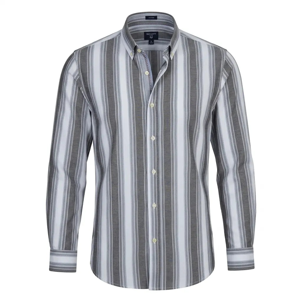 GANT Prismatic Lapis Aurora Tailored Fit Long Sleeve Button-Up Shirt