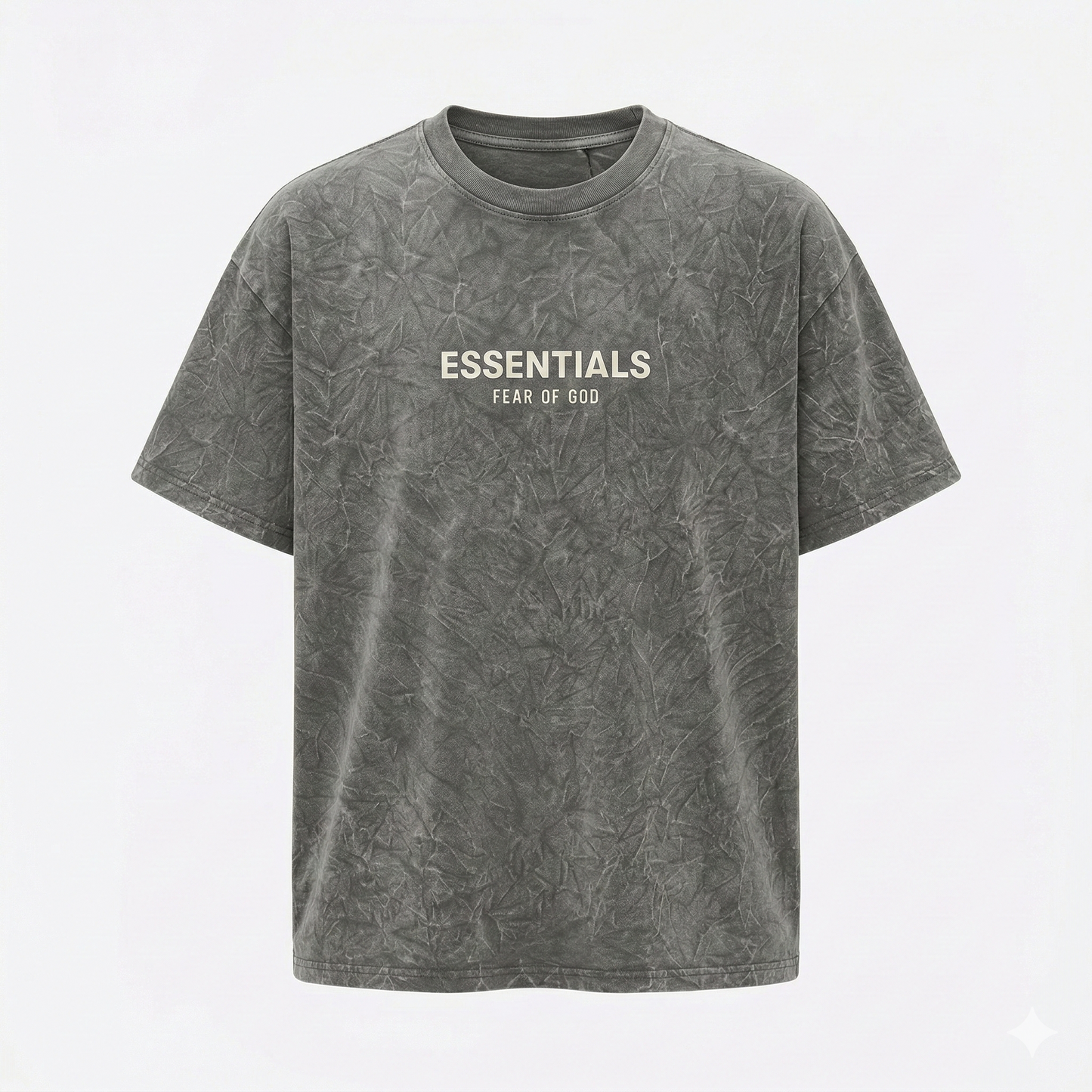 ESSENTIALS Fearless Slate Drop Shoulder Short Sleeve T-Shirt
