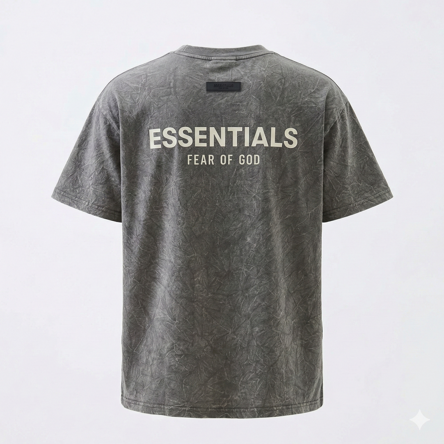 ESSENTIALS Fearless Slate Drop Shoulder Short Sleeve T-Shirt
