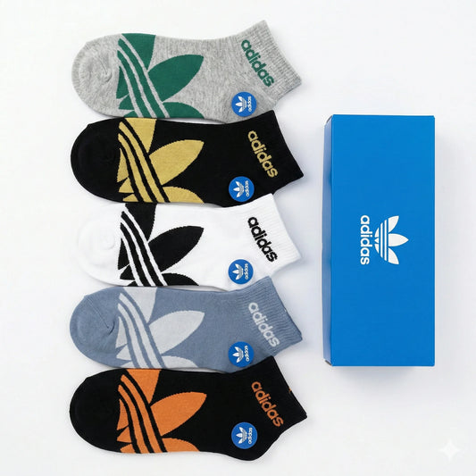 ADIDAS Urban Sage Classic Trefoil Crew Socks Set (Pack of 5)