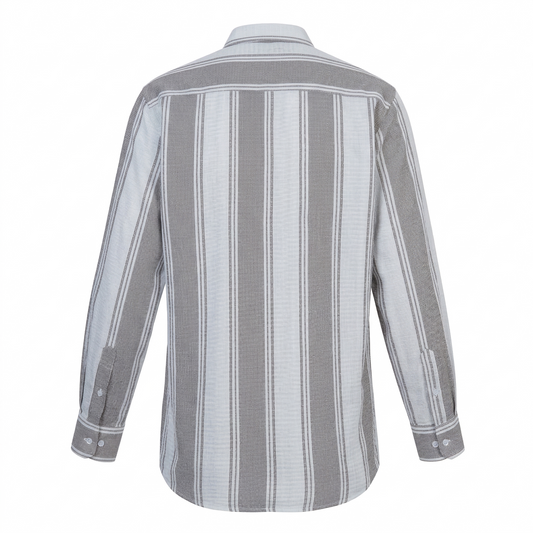 Lacoste Striped Casual Button-Up Shirt