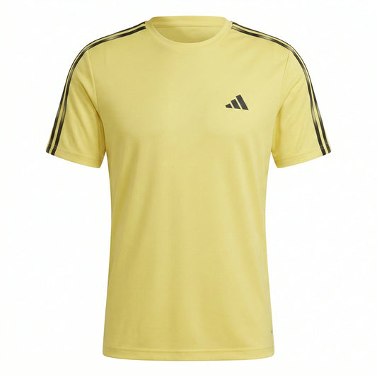 ADIDAS Solar Amber Athletic Fit Short Sleeve DRI FIT Tee
